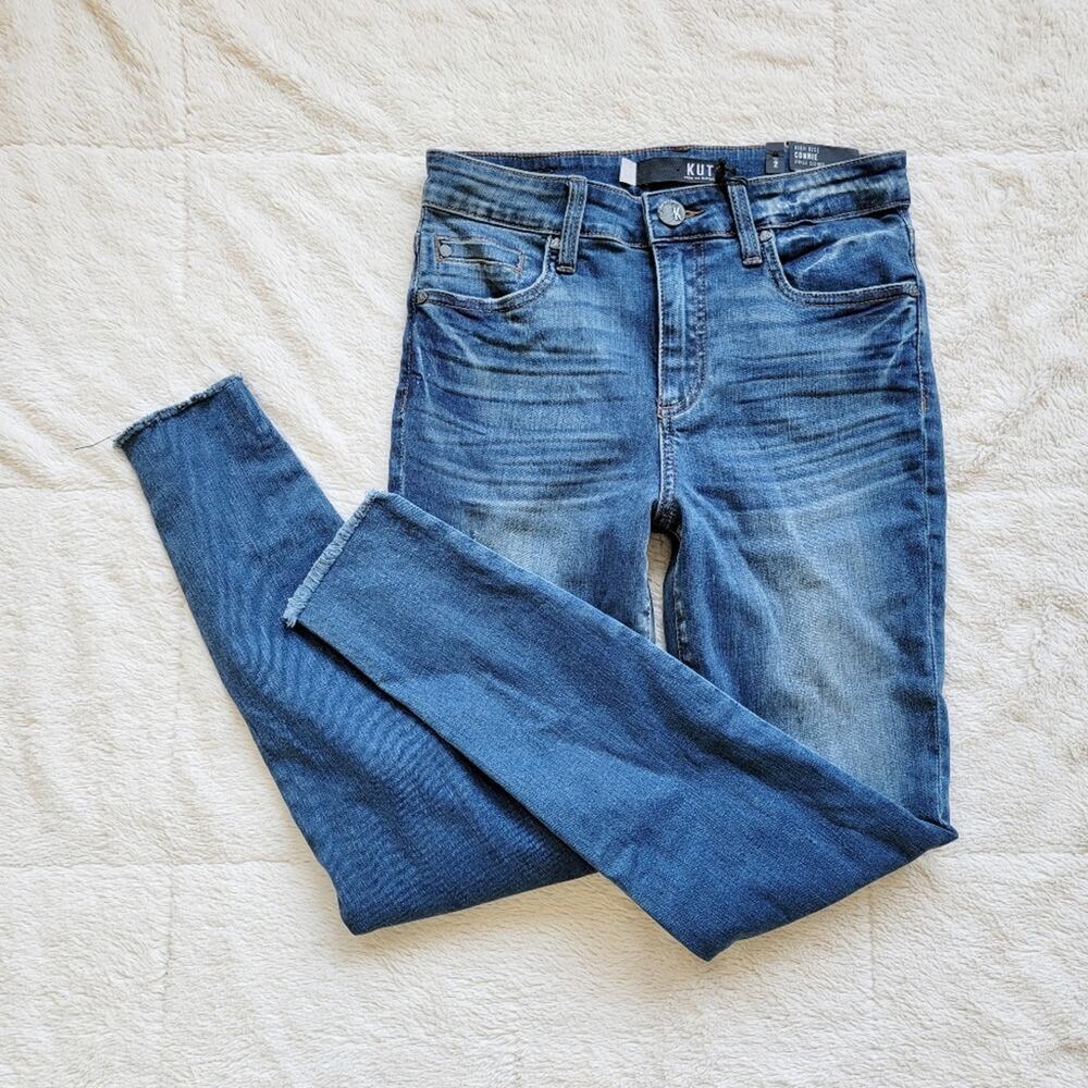 KFTK‎ Connie High Rise Skinny Ankle Jeans